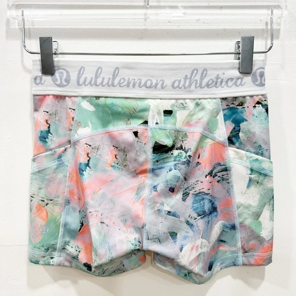 Lululemon What The Sport Shorts Full On Luxtreme Size 4
